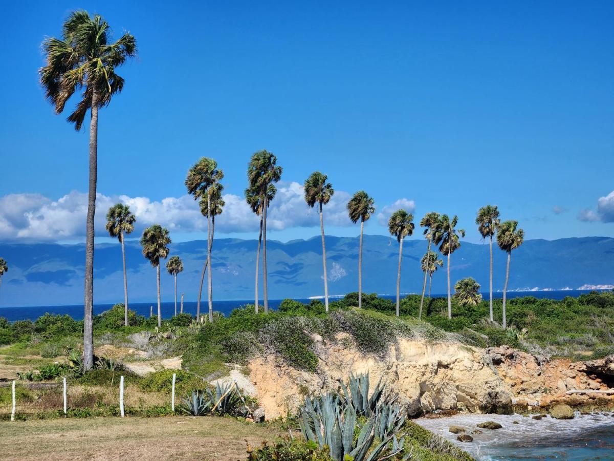 Beachfront Apartment, Quiet 4 Beds, 1 Bath, Ac, Wi-Fi, Hot Water, In Paraiso Near Los Patos Exteriör bild
