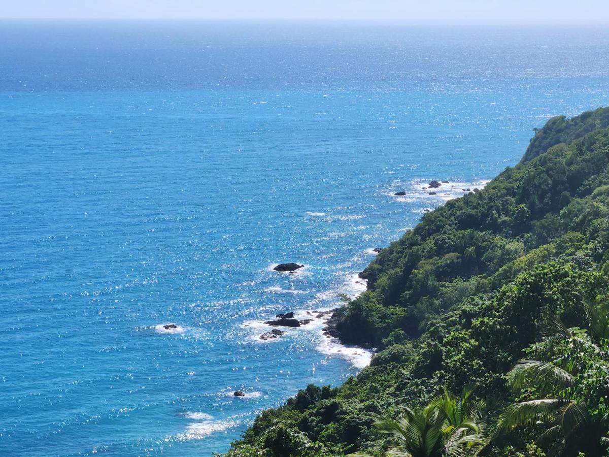 Beachfront Apartment, Quiet 4 Beds, 1 Bath, Ac, Wi-Fi, Hot Water, In Paraiso Near Los Patos Exteriör bild