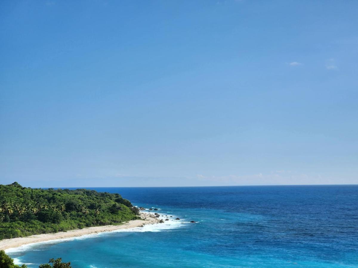 Beachfront Apartment, Quiet 4 Beds, 1 Bath, Ac, Wi-Fi, Hot Water, In Paraiso Near Los Patos Exteriör bild