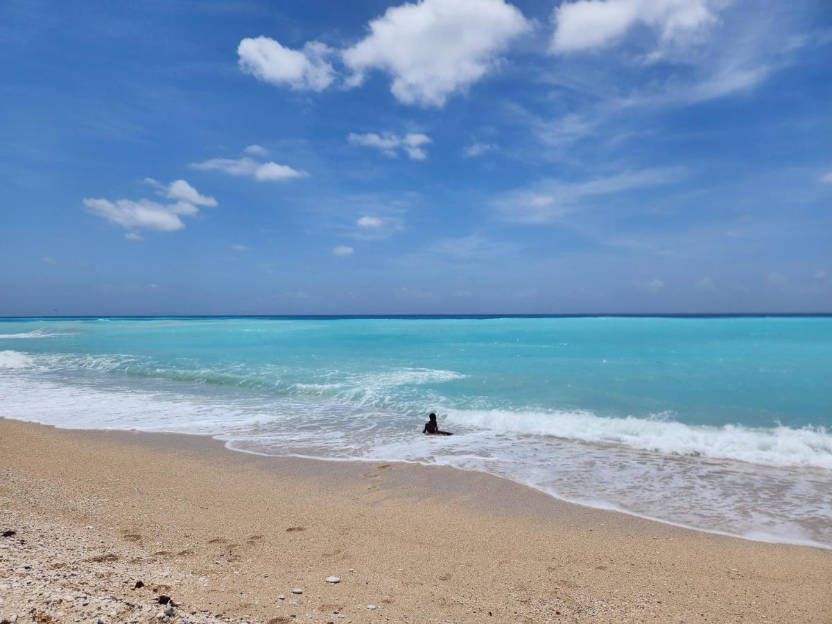 Beachfront Apartment, Quiet 4 Beds, 1 Bath, Ac, Wi-Fi, Hot Water, In Paraiso Near Los Patos Exteriör bild